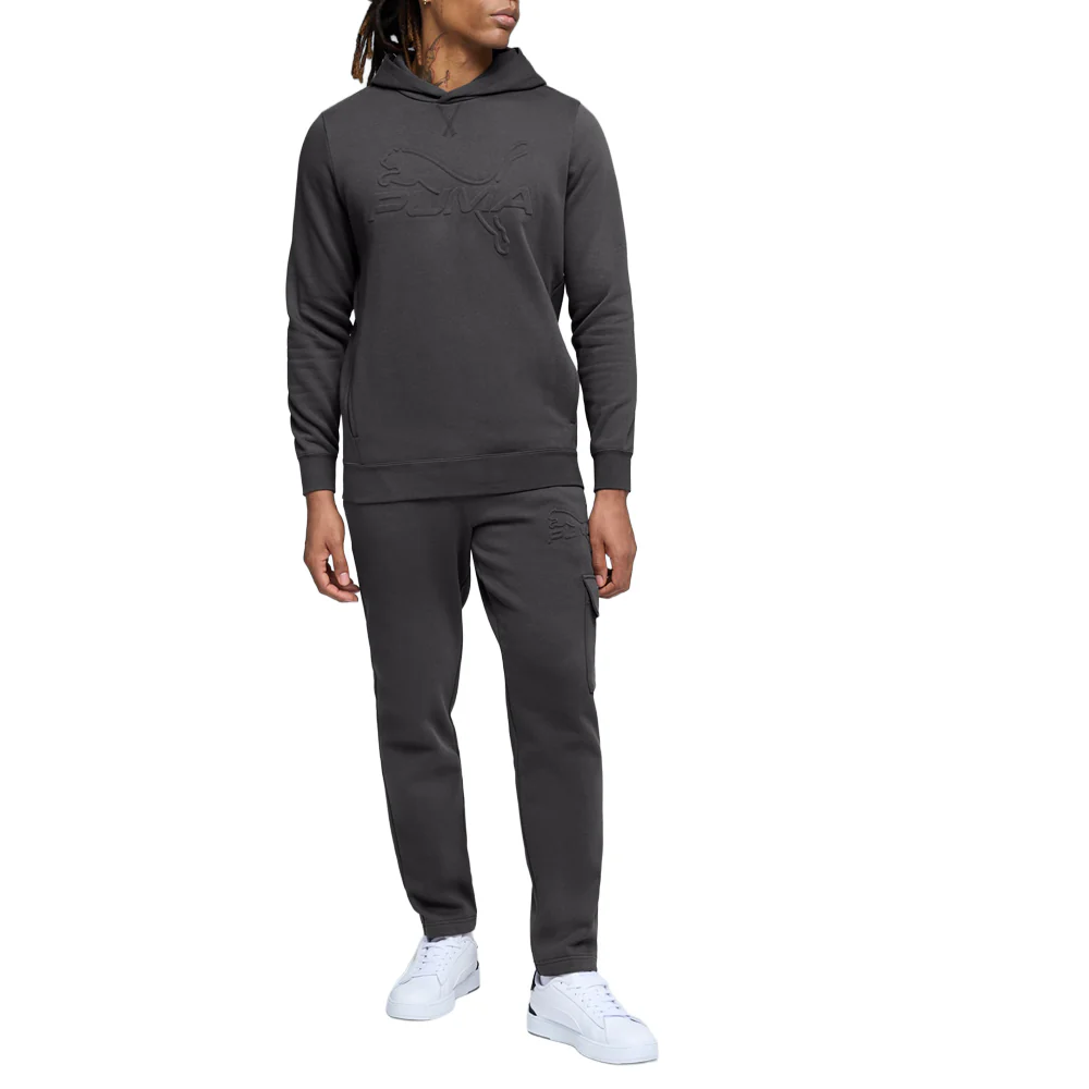 Essentials Embossed Cargo Pants - Image 5