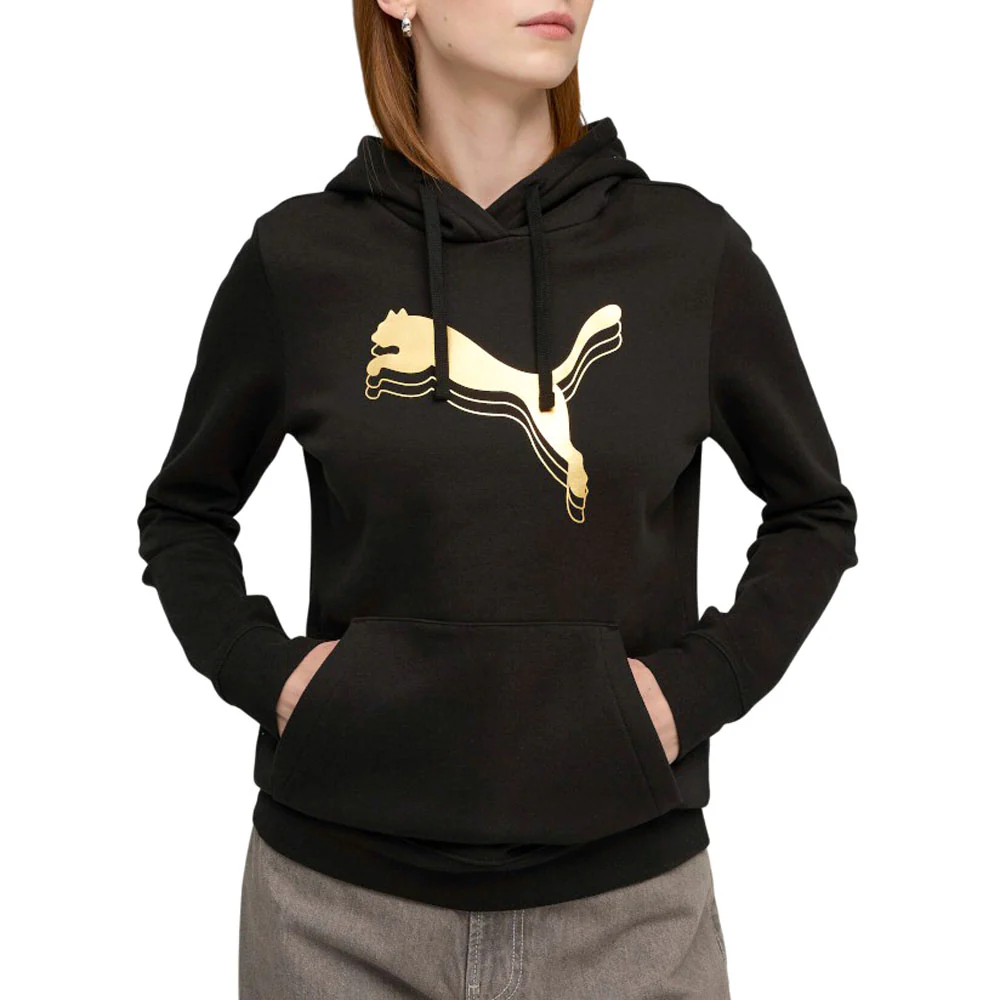 Essentials Metallic Pullover Hoodie - Image 3