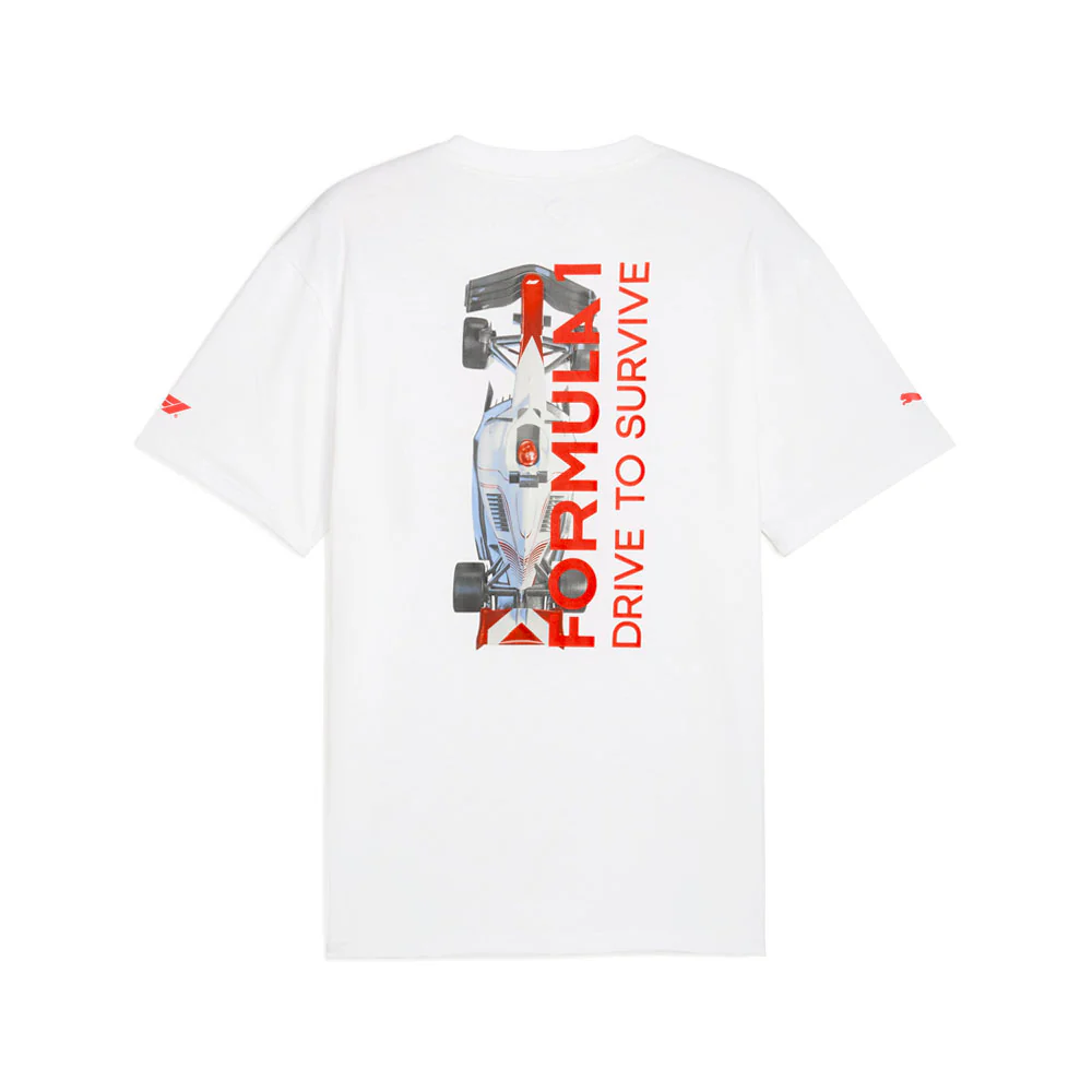 F1 Dts Graphic Relaxed Crew Neck Short Sleeve T-Shirt - Image 2