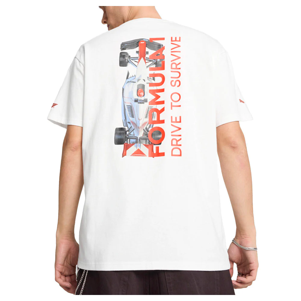 F1 Dts Graphic Relaxed Crew Neck Short Sleeve T-Shirt - Image 4