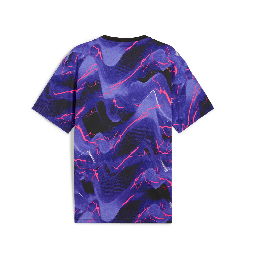 F1 Neon Energy Graphic Crew Neck Short Sleeve T-Shirt - Image 2