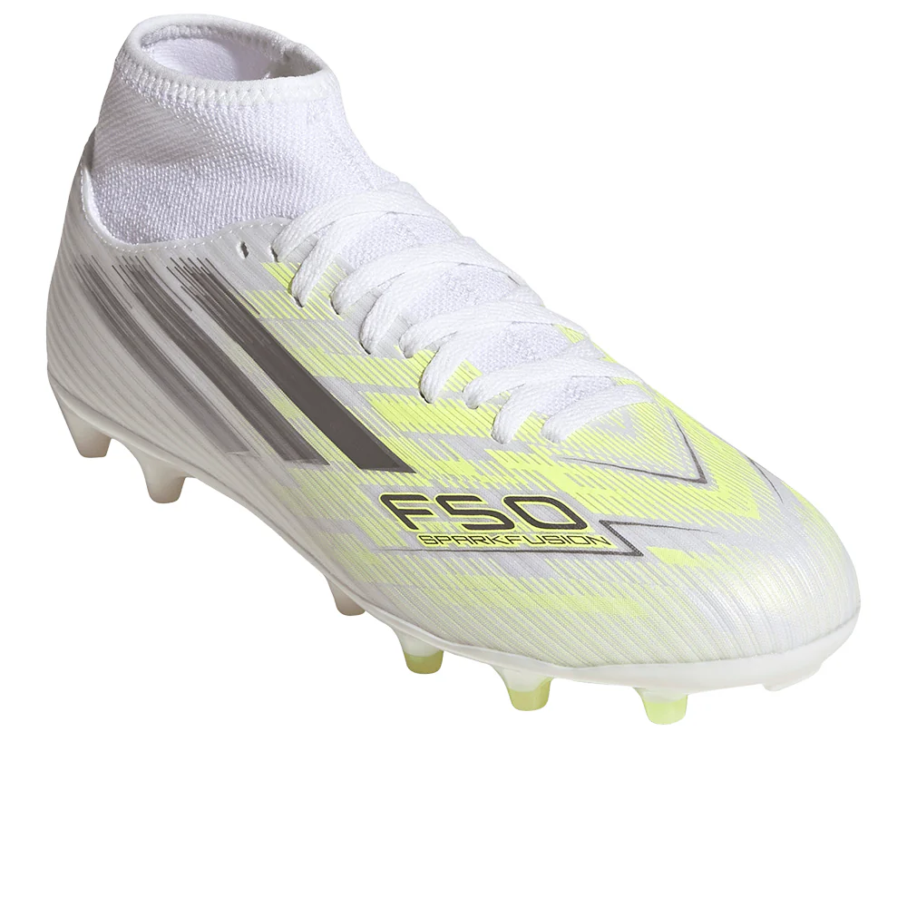F50 Sparkfusion Club Mid Cut Firm/Artificial Ground Soccer Cleats - Image 2