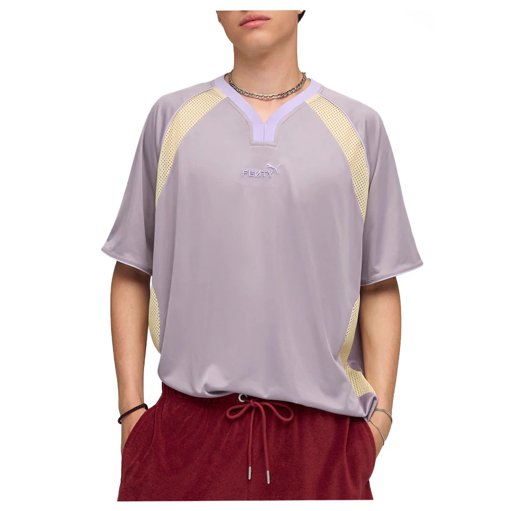 FENTY X PUMA V-Neck Short Sleeve Jersey - Image 3