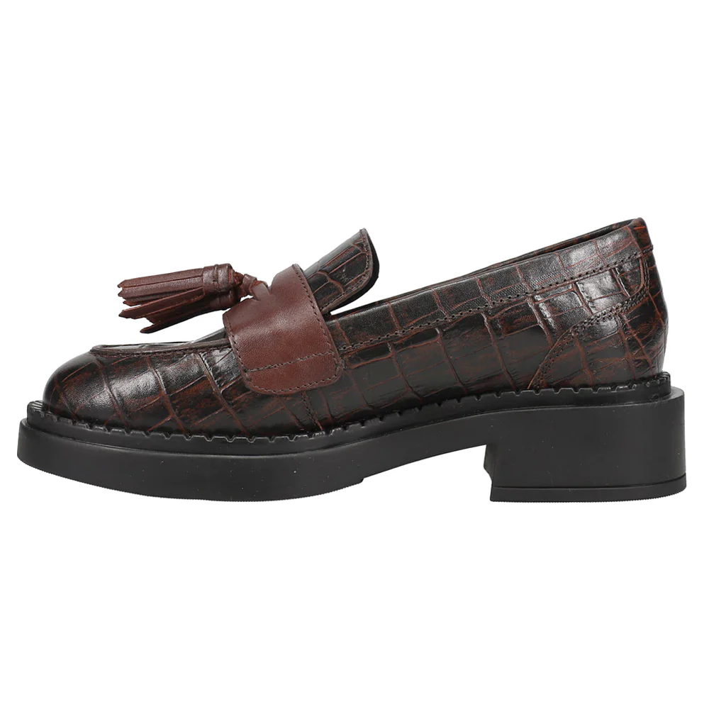 Final Call Croc Penny Loafers - Image 3