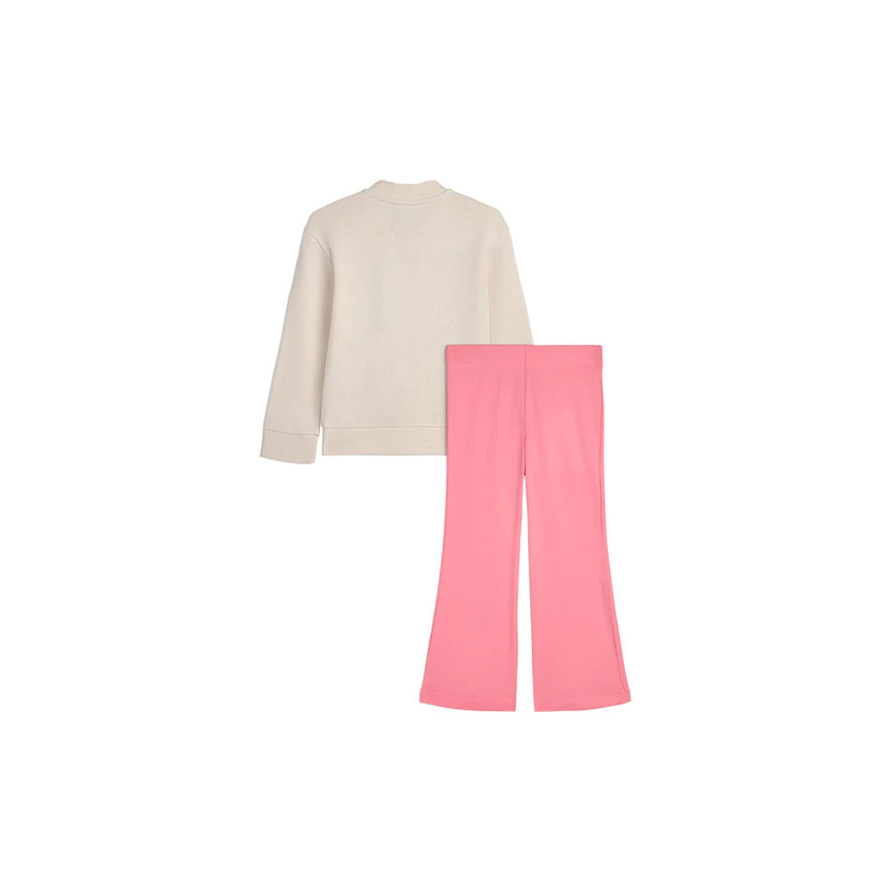 Fleece Jacket and Flare Leggings Set (Toddler) - Image 2