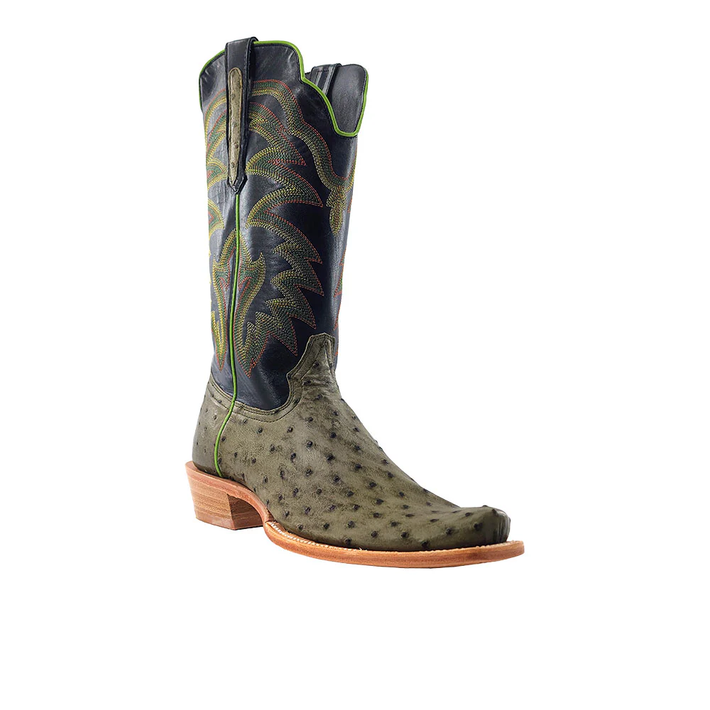 Full Quill Ostrich Cowboy Boot - Image 2