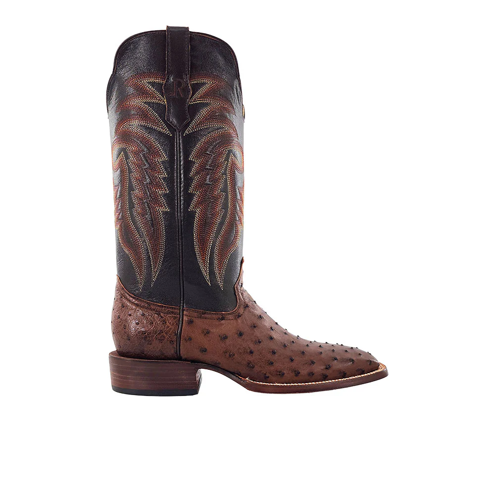 Full Quill Ostrich Cowboy Boot