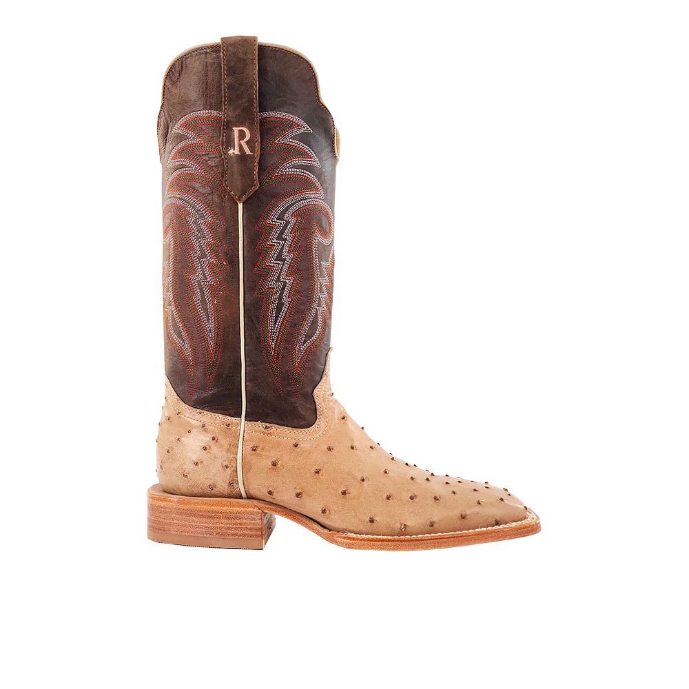 Full Quill Ostrich Cowboy Boot