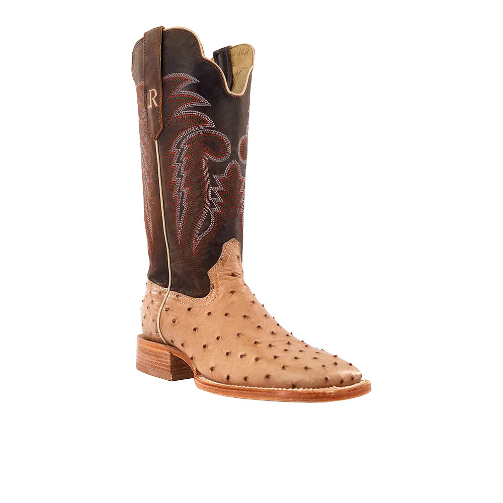 Full Quill Ostrich Cowboy Boot - Image 2