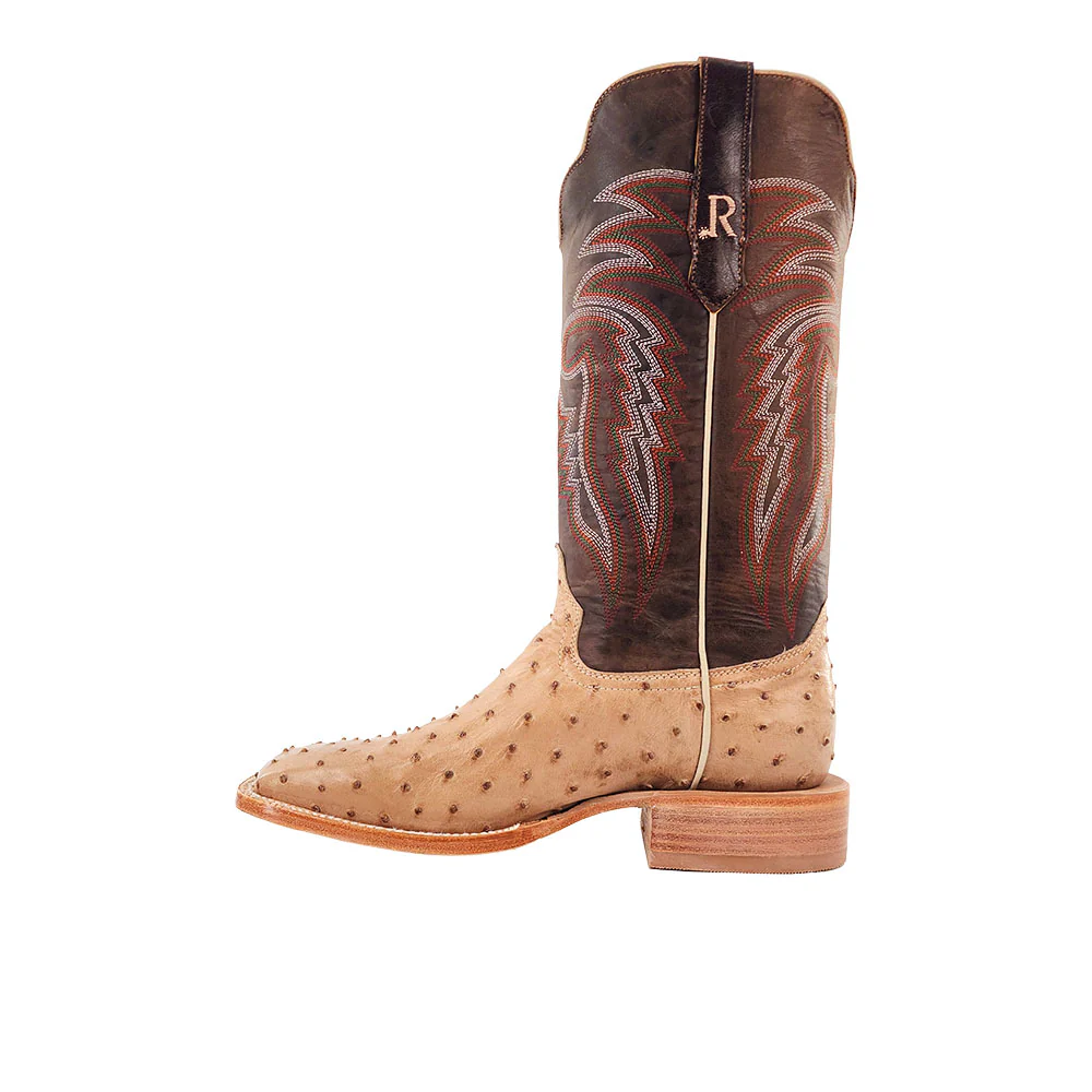 Full Quill Ostrich Cowboy Boot - Image 3