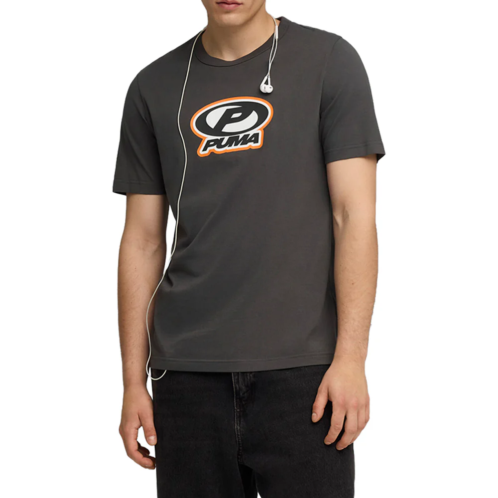 Future.PUMA.Archive Graphic Crew Neck Short Sleeve T-Shirt - Image 3