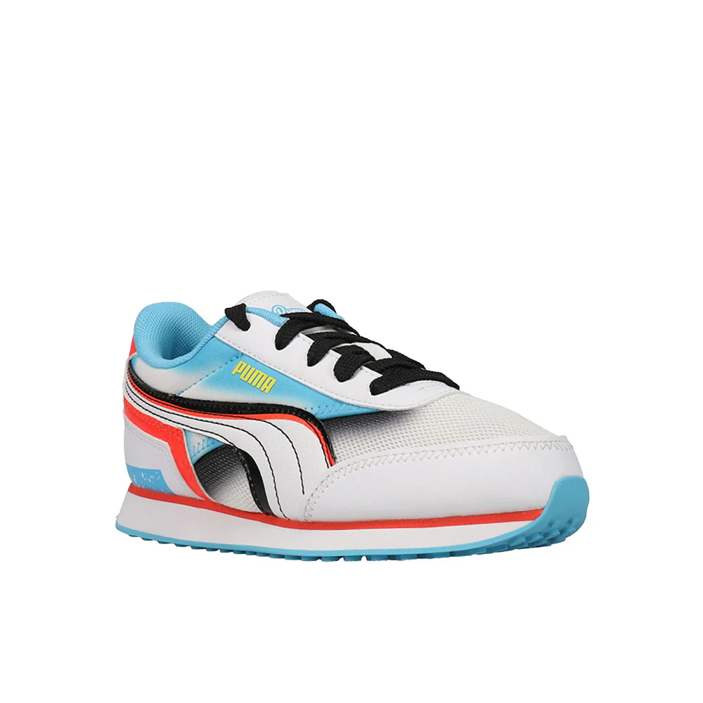 Future Rider Airbrush Lace Up Sneakers (Little Kid) - Image 2