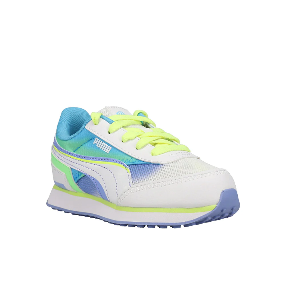 Future Rider Airbrush Lace Up Sneakers (Little Kid) - Image 2