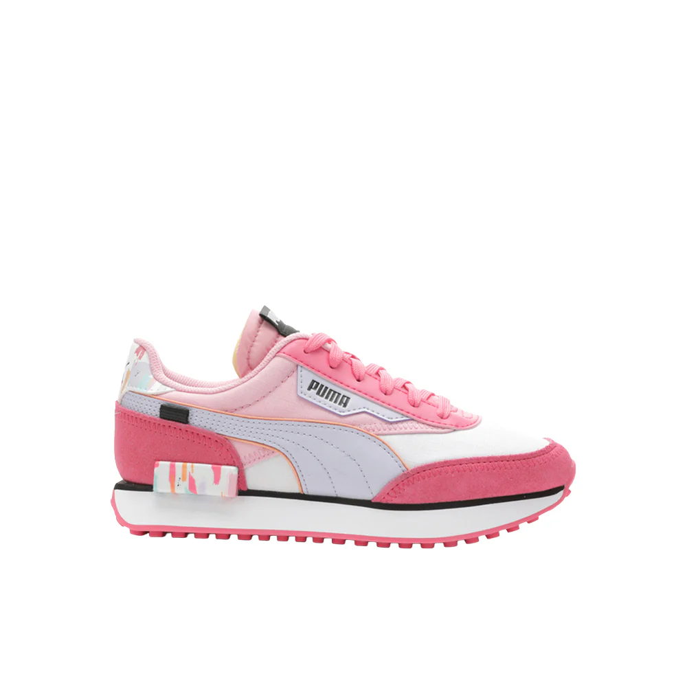 Future Rider Nail Glam Lace Up Sneakers (Big Kid)