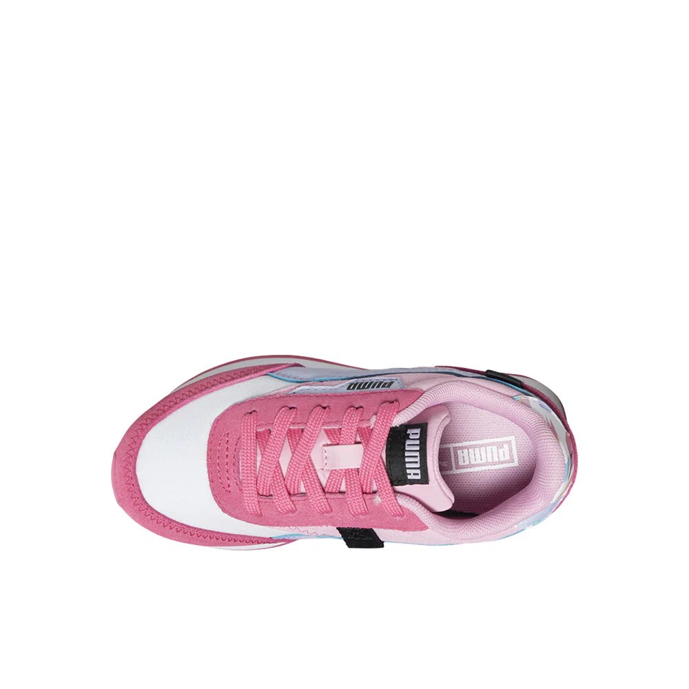 Future Rider Nail Glam Lace Up Sneakers (Little Kid) - Image 4