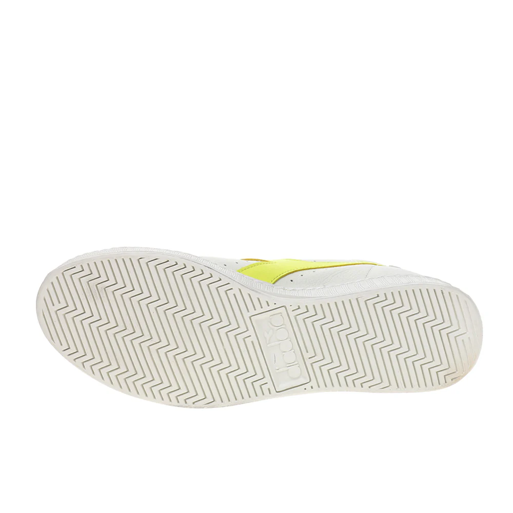 Game L High Fluo Waxed Lace Up Sneakers - Image 5