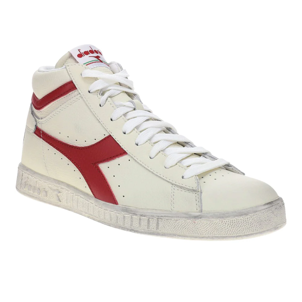 Game L High Waxed Lace Up Sneakers - Image 2