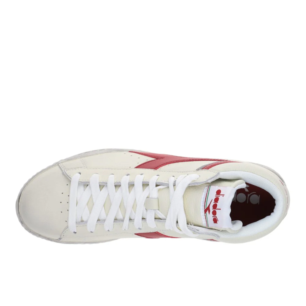Game L High Waxed Lace Up Sneakers - Image 4