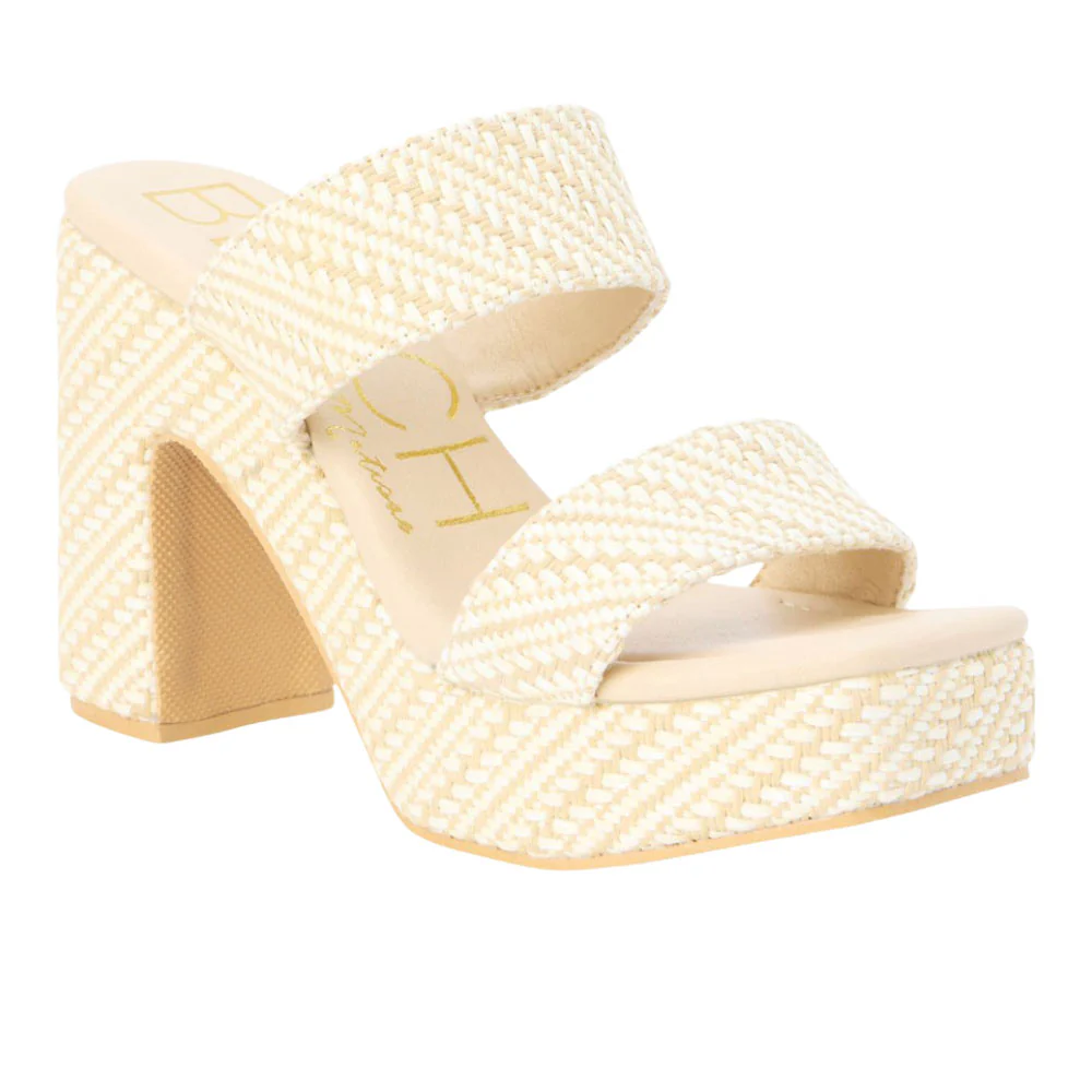 Gem Platform Block Heel Sandals - Image 2