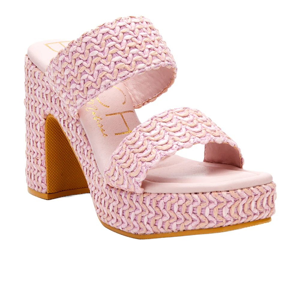 Gem Platform Block Heel Sandals - Image 2