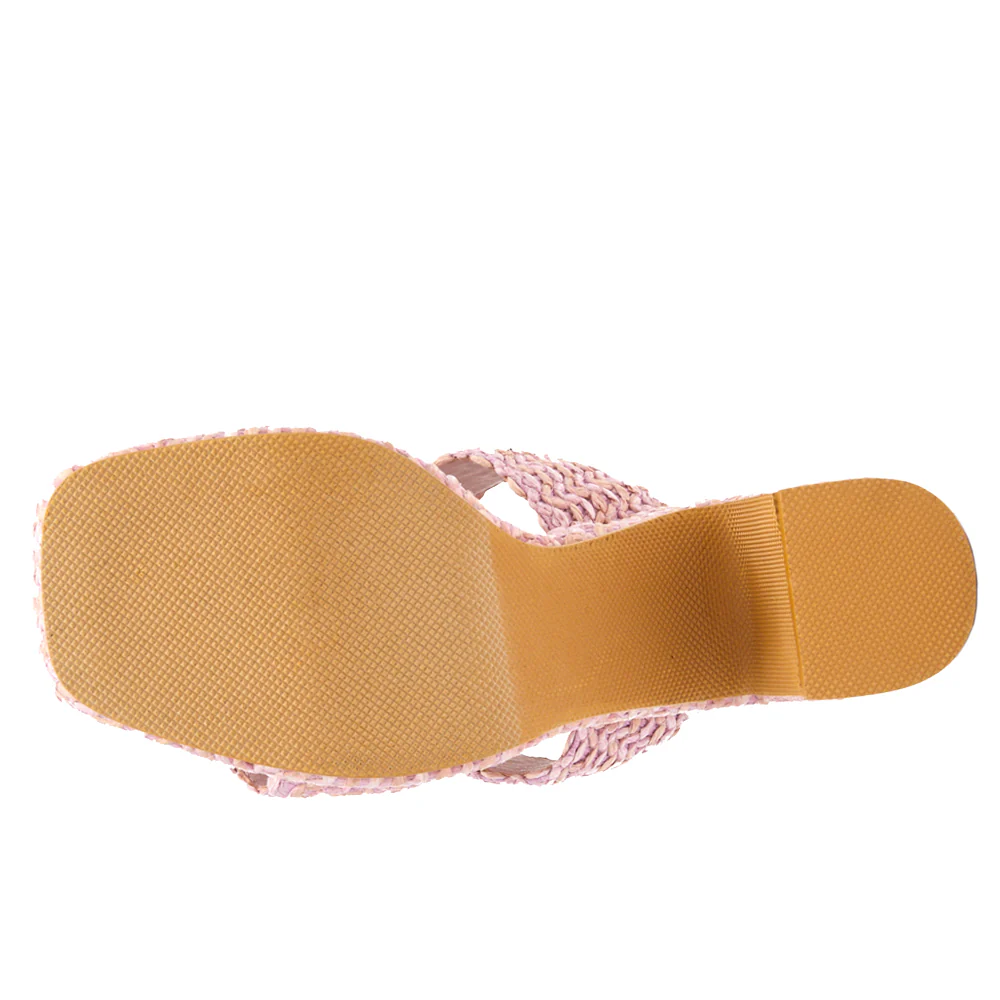 Gem Platform Block Heel Sandals - Image 5