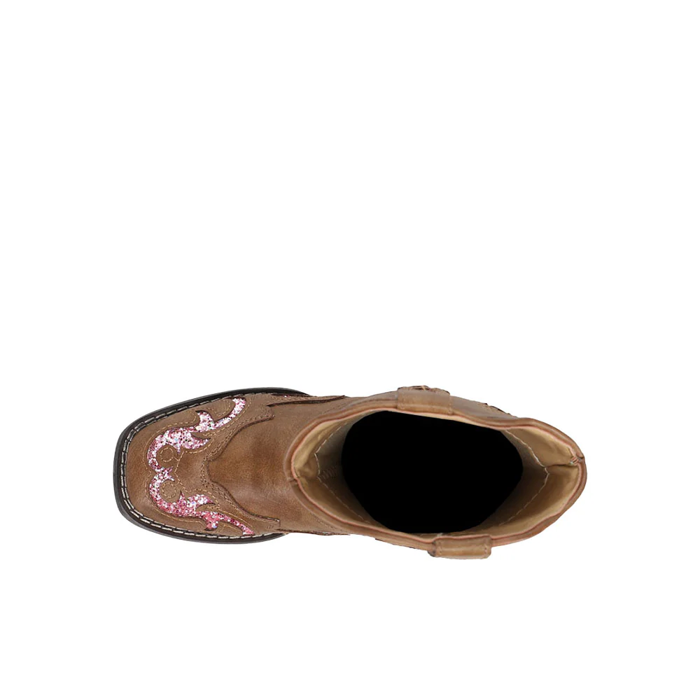 Glitter Gypsy Square Toe Cowboy Boots (Little Kid-Big Kid) - Image 4