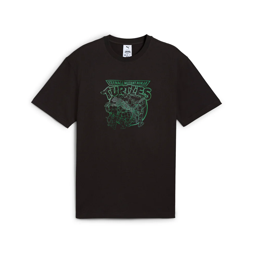 PUMA X TEENAGE MUTANT NINJA TURTLES Graphic Crew Neck Short Sleeve T-Shirt