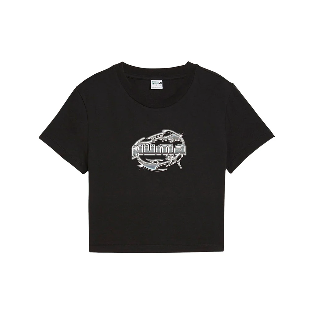Graphics Hyper Girl Baby Crew Neck Short Sleeve T-Shirt