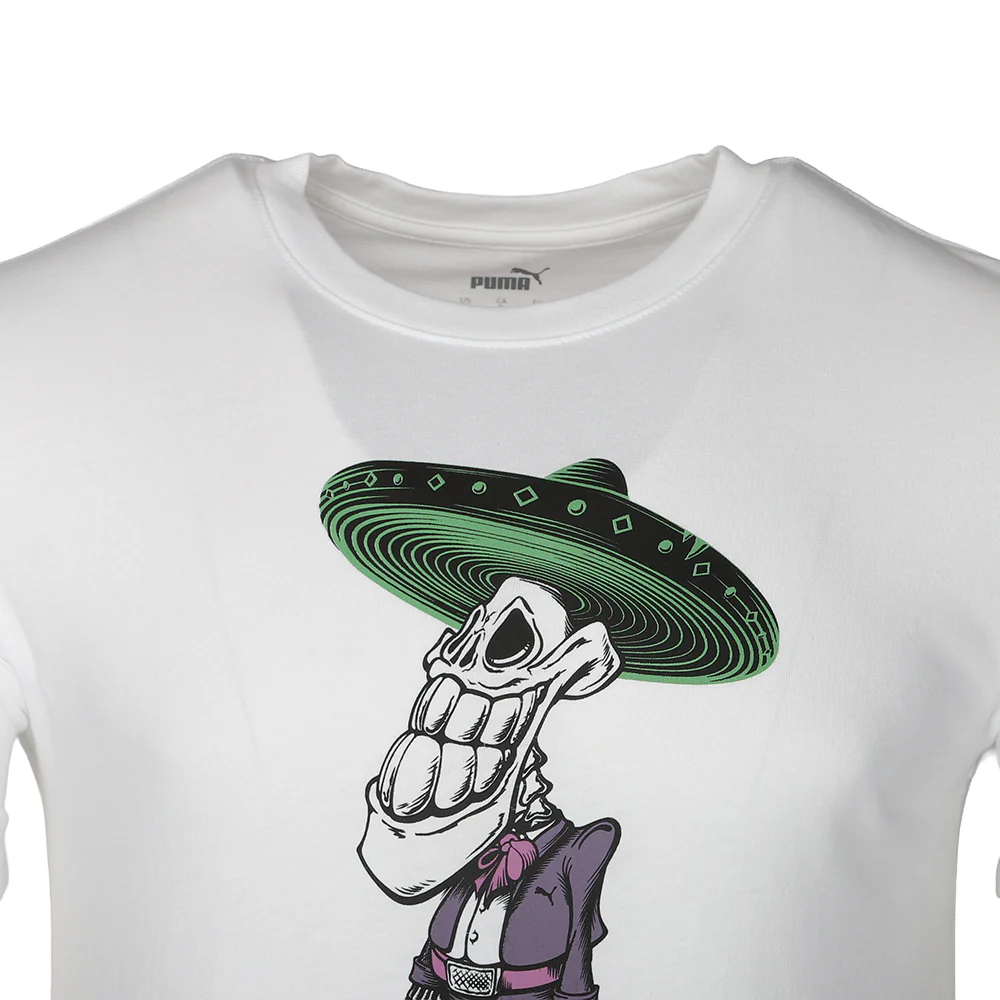Graphics Mariachi Crew Neck Short Sleeve T-Shirt - Image 5
