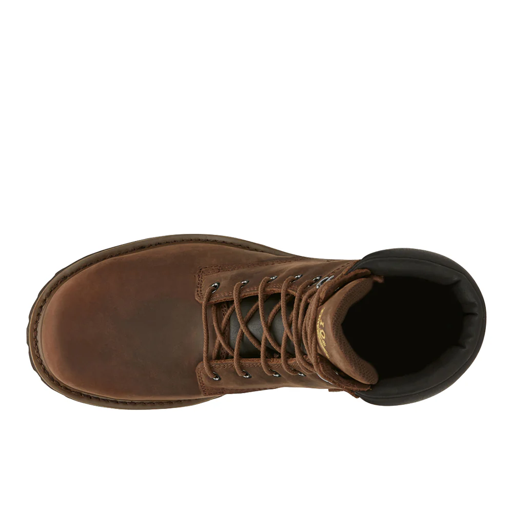 Hador Logger 8 Inch Electrical Hazard Round Toe Work Boots - Image 4
