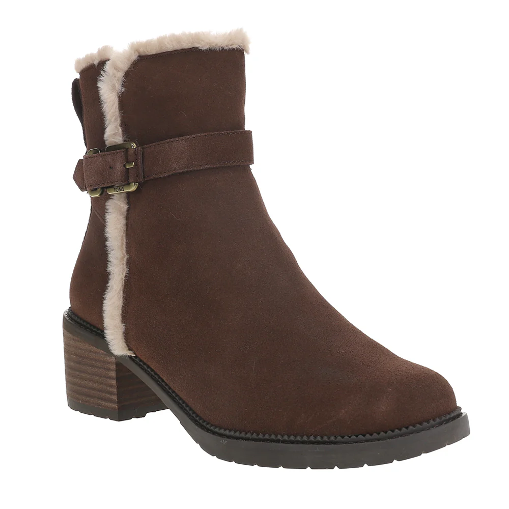 Hailey Buckle Round Toe Zippered Boots - Image 2