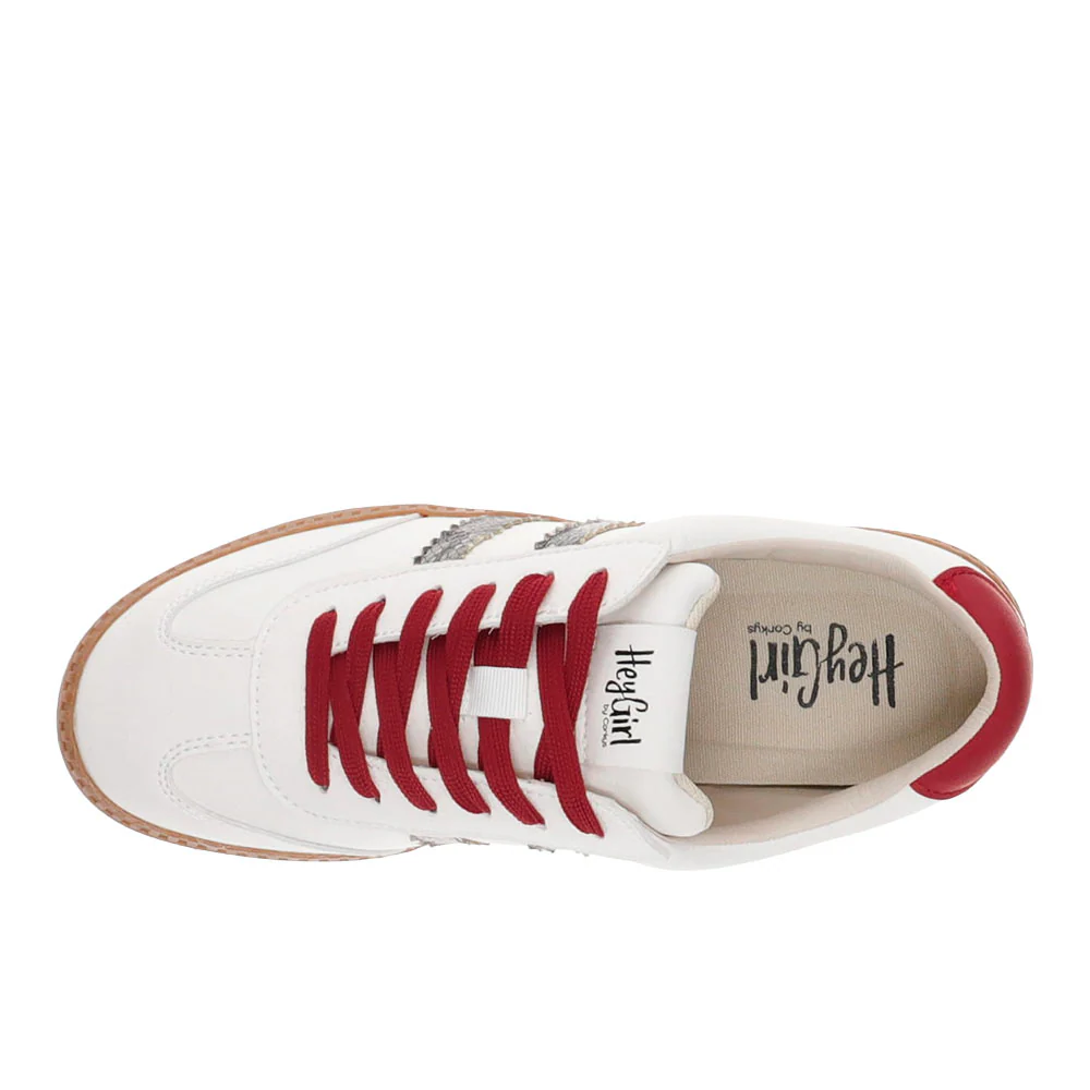 Heads Up Lace Up Sneakers - Image 4