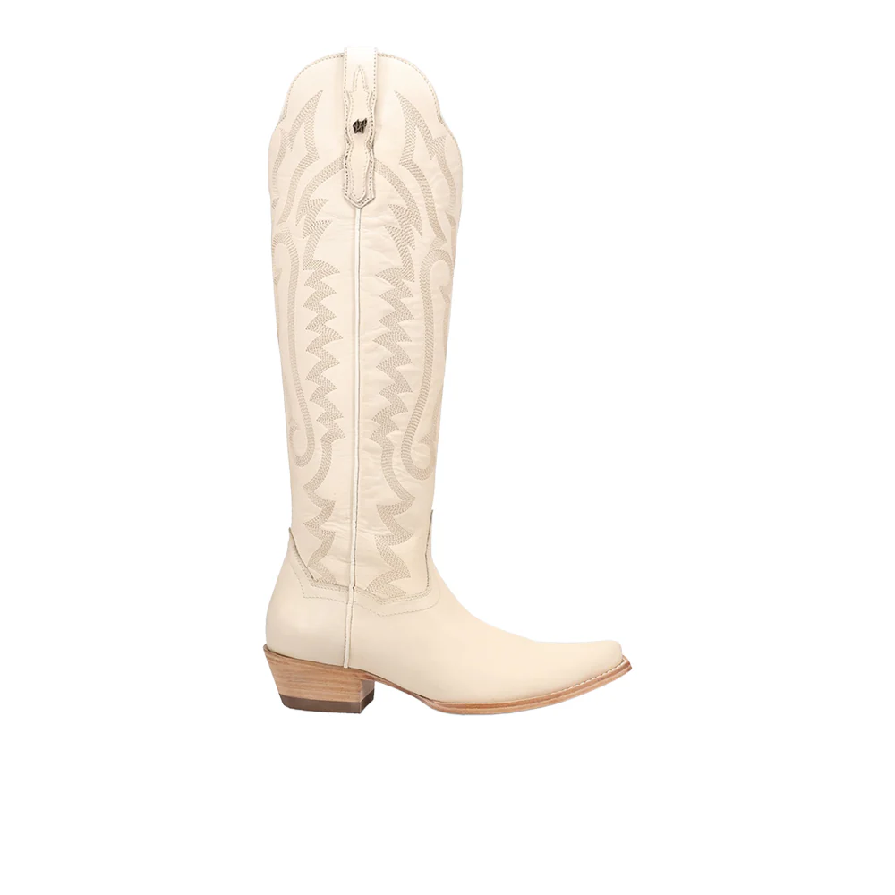 Heartland Leather Snip Toe Zippered Cowboy Boots