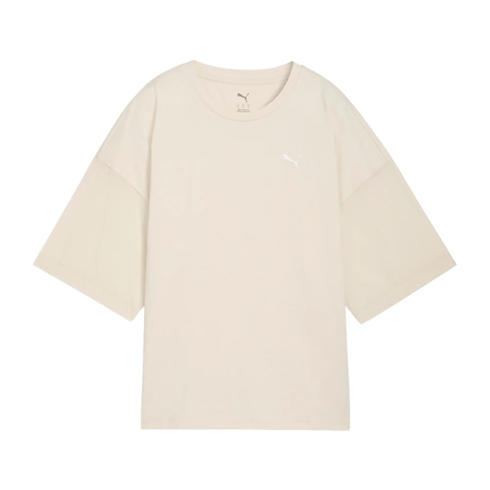Her Oversized Crew Neck Short Sleeve T-Shirt