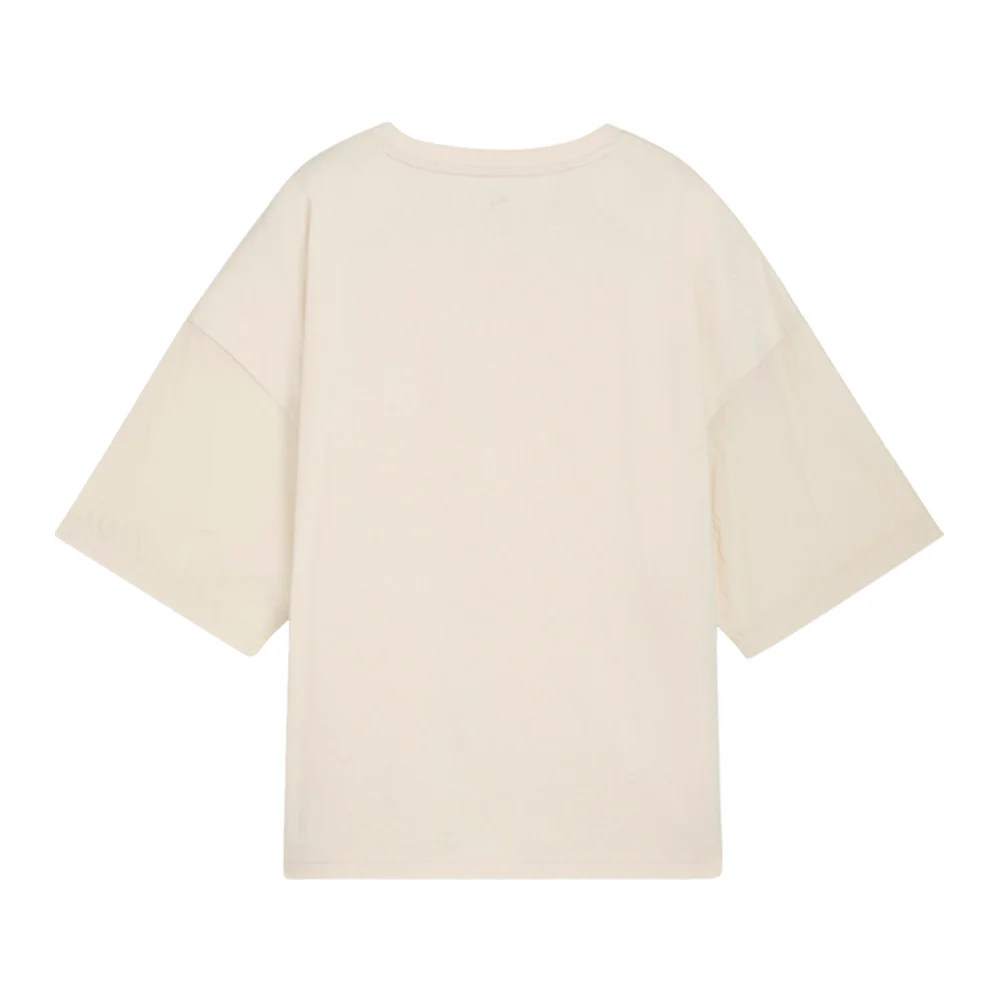 Her Oversized Crew Neck Short Sleeve T-Shirt - Image 2