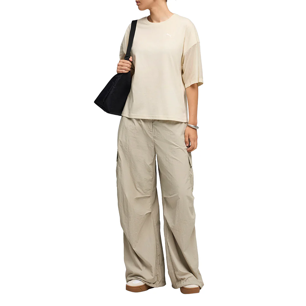 Her Oversized Crew Neck Short Sleeve T-Shirt - Image 5