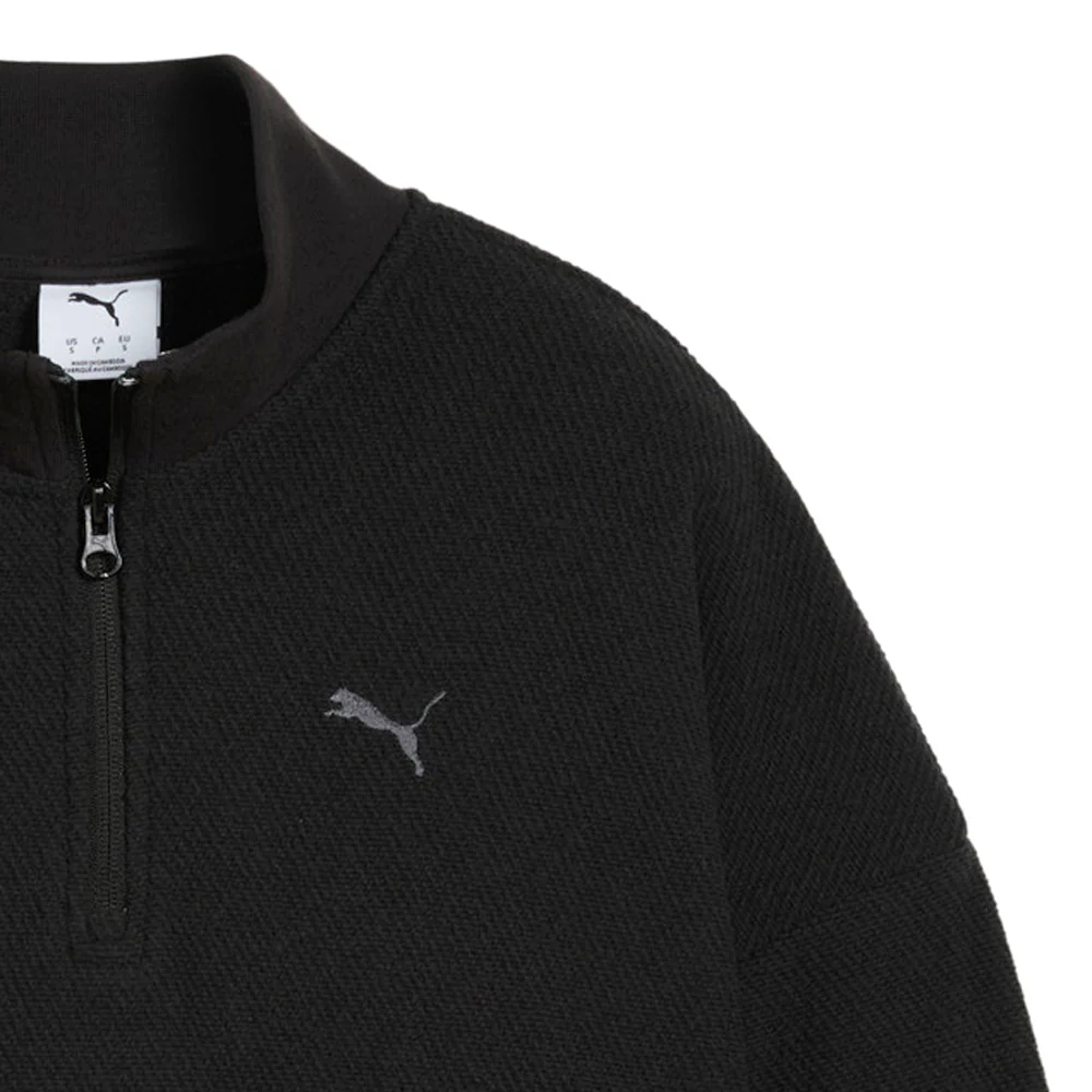 HER Oversized Half Zip Winterized Crew Pullover - Image 5