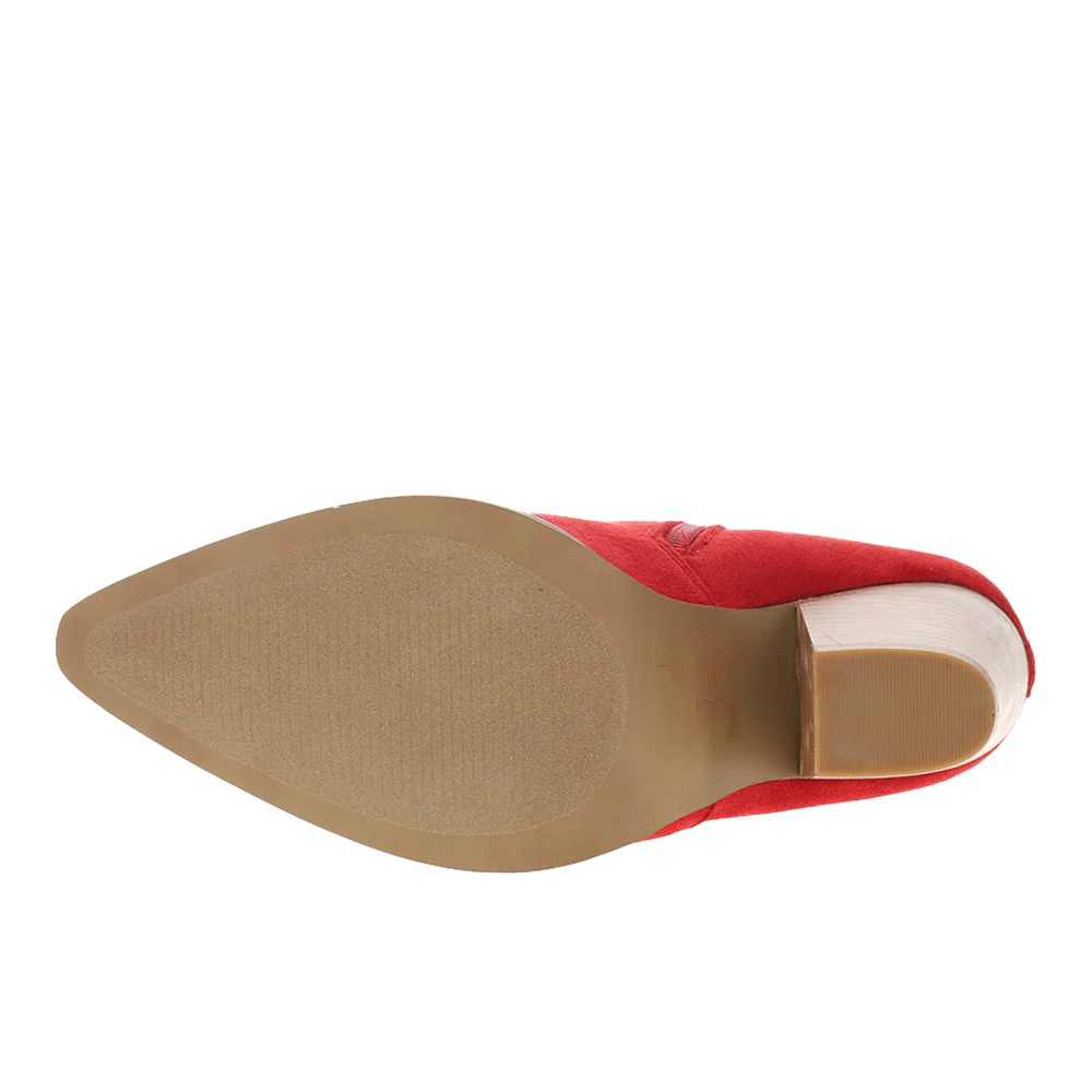 High Standards Pointed Toe Zippered Boots - Image 5