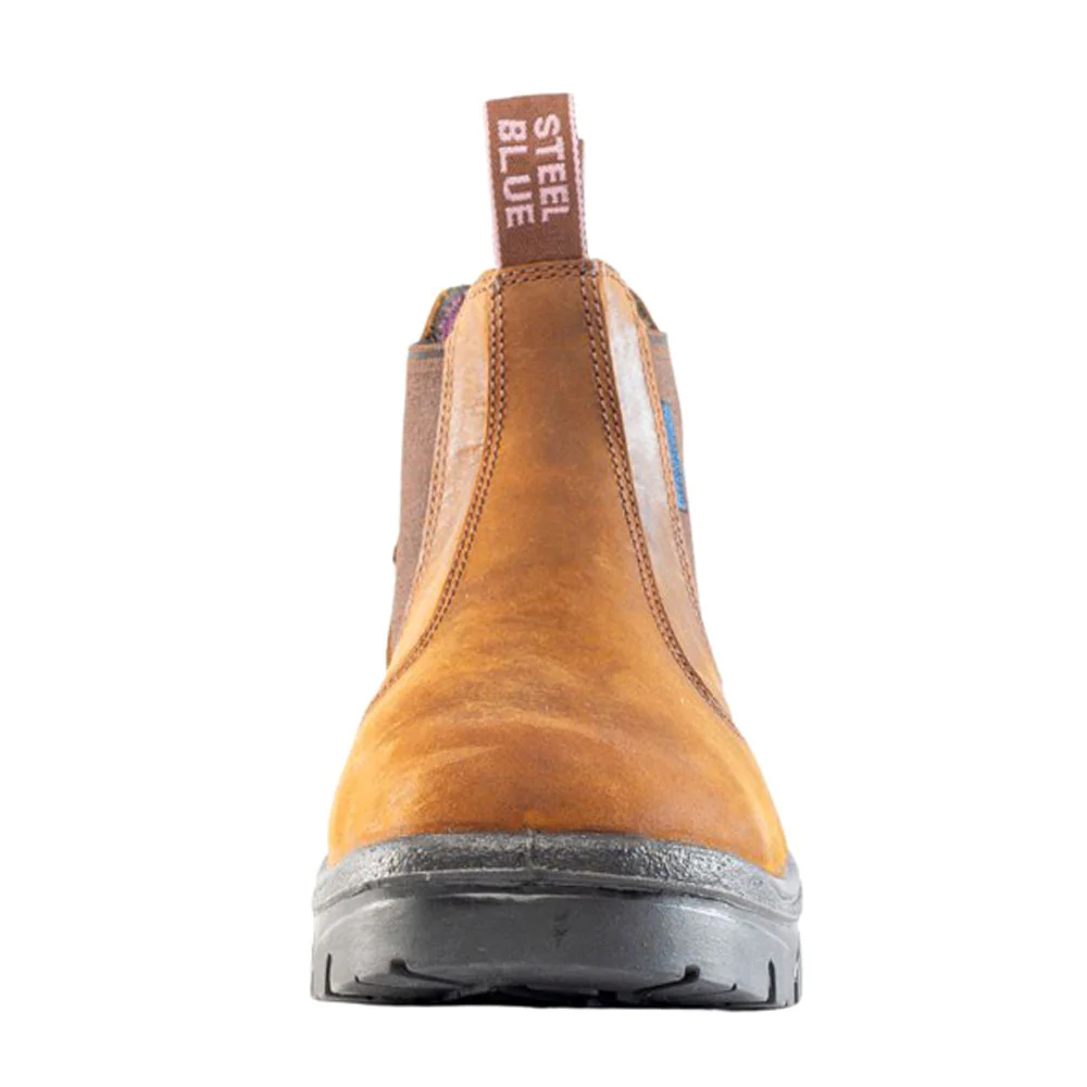 Hobart 6 Inch Slip Resistant Wide Steel Toe Work Boots - Image 4