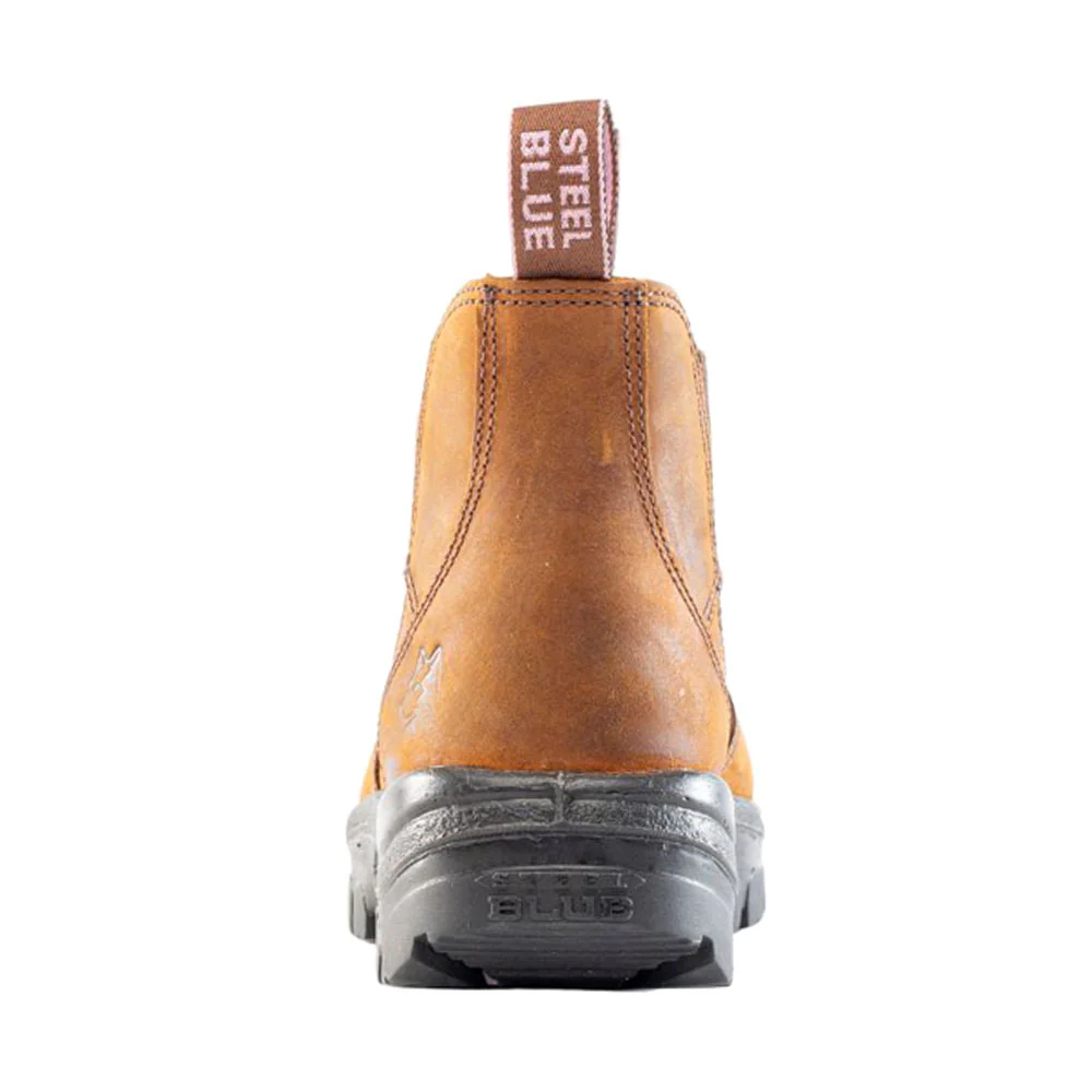Hobart 6 Inch Slip Resistant Wide Steel Toe Work Boots - Image 5
