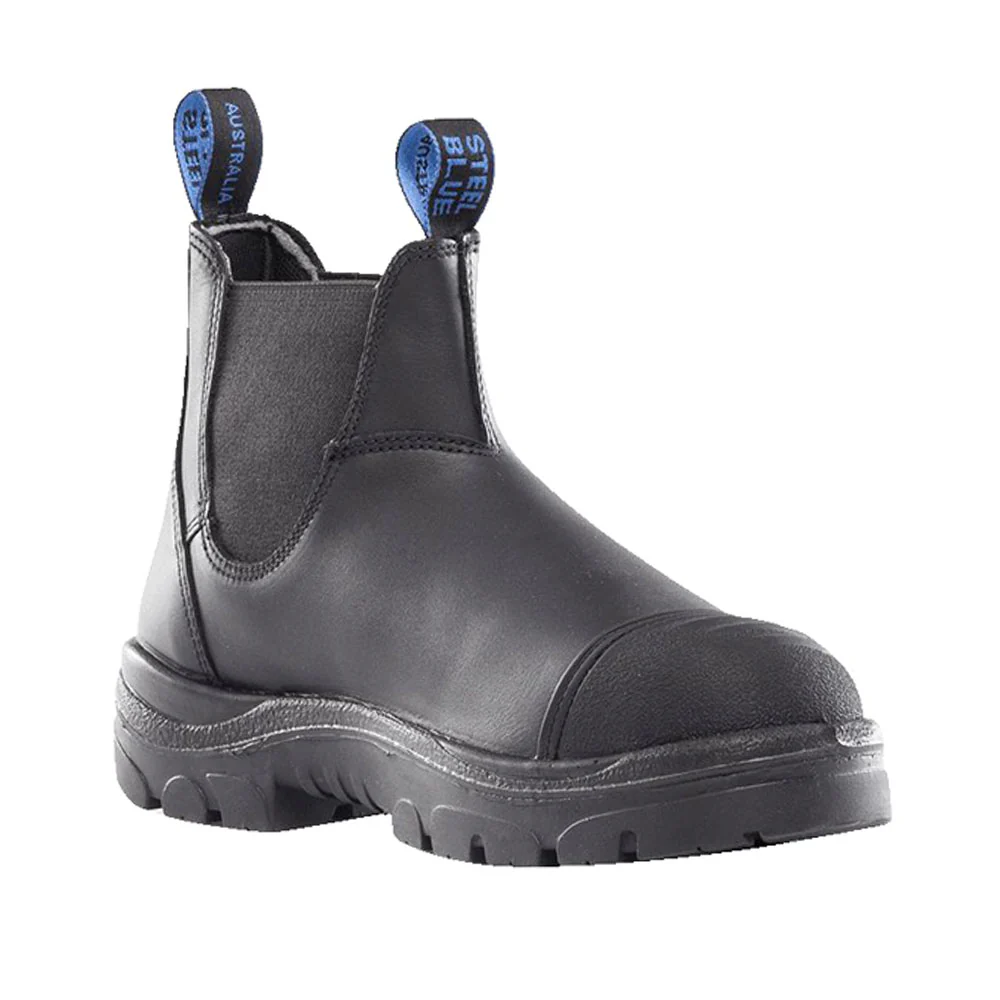 Hobart Scuff 6 Inch Slip Resistant Wide Steel Toe Work Boots - Image 2