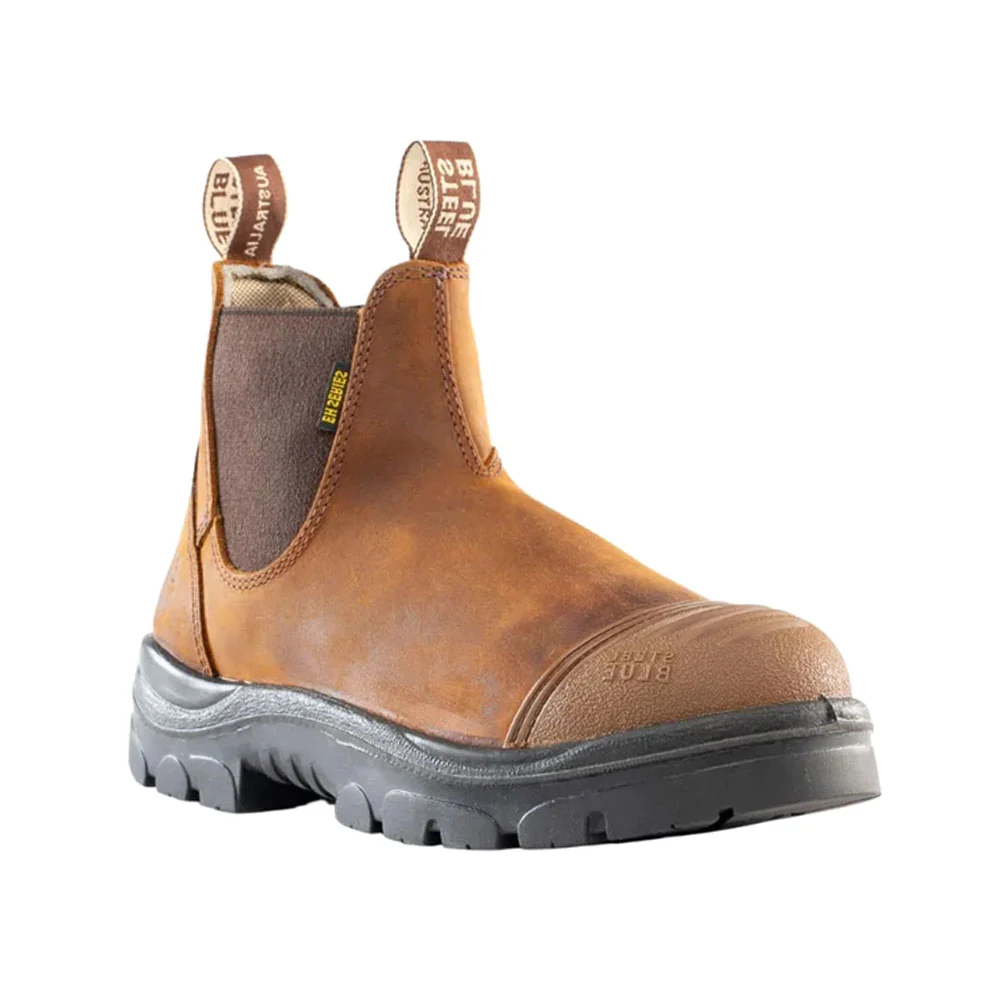 Hobart Scuff 6 Inch Slip Resistant Wide Steel Toe Work Boots - Image 2