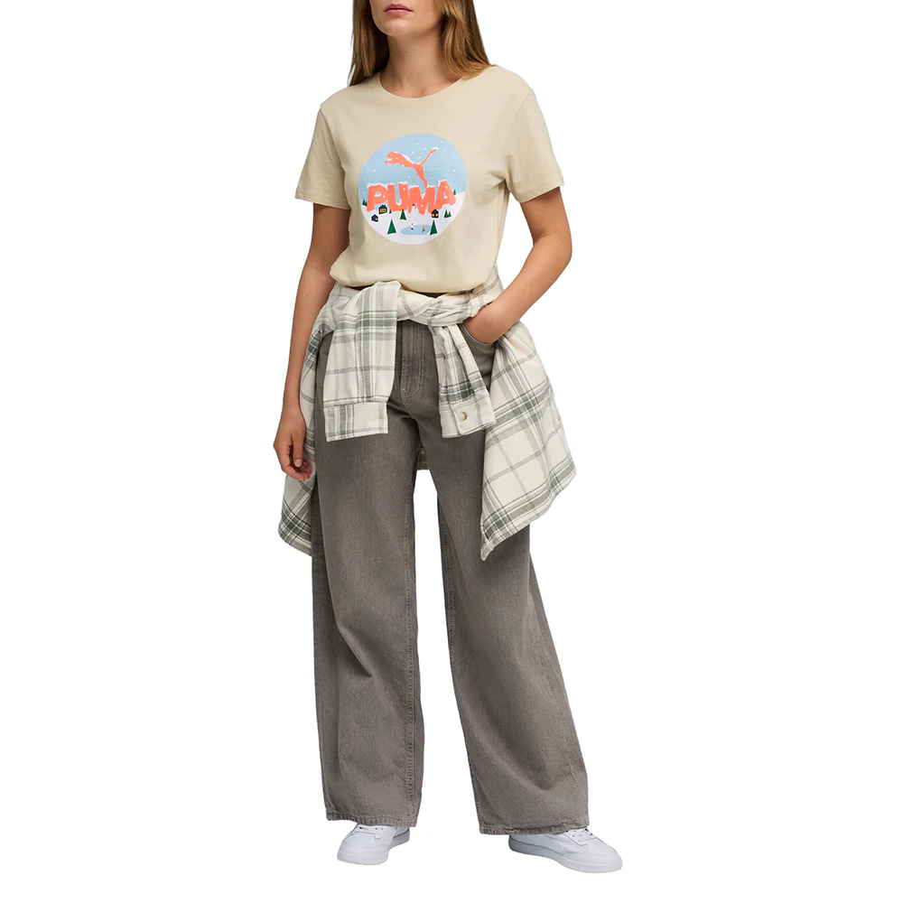 Holiday Crew Neck Short Sleeve T-Shirt - Image 5