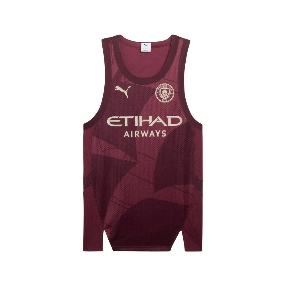 PUMA HOOPS X MANCHESTER CITY Seeding Crew Neck Sleeveless Jersey