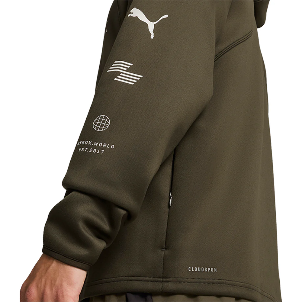 PUMA X HYROX Cloudspun TechBL Full Zip Jacket - Image 5