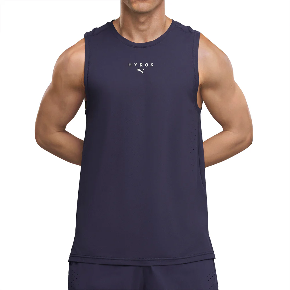 HYROX DryElite Crew Neck Athletic Tank Top - Image 3