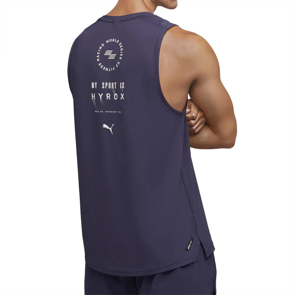 HYROX DryElite Crew Neck Athletic Tank Top - Image 4