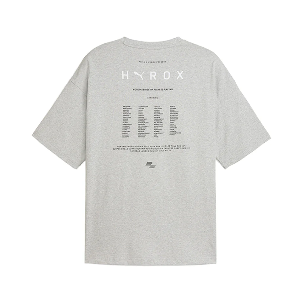 PUMA X HYROX Oversized Crew Neck Short Sleeve T-Shirt - Image 2