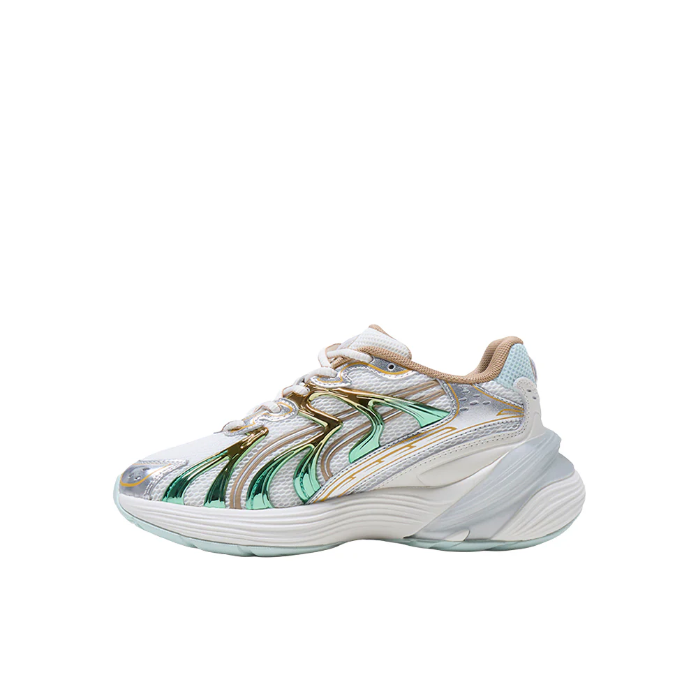 Inverse Shimmer Lace Up Sneakers (Big Kid) - Image 3