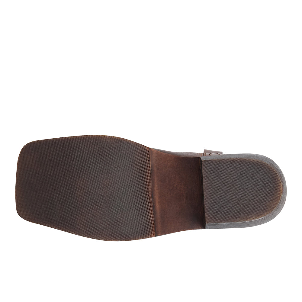 Jackson Embroidered Square Toe Pull on Boots - Image 5